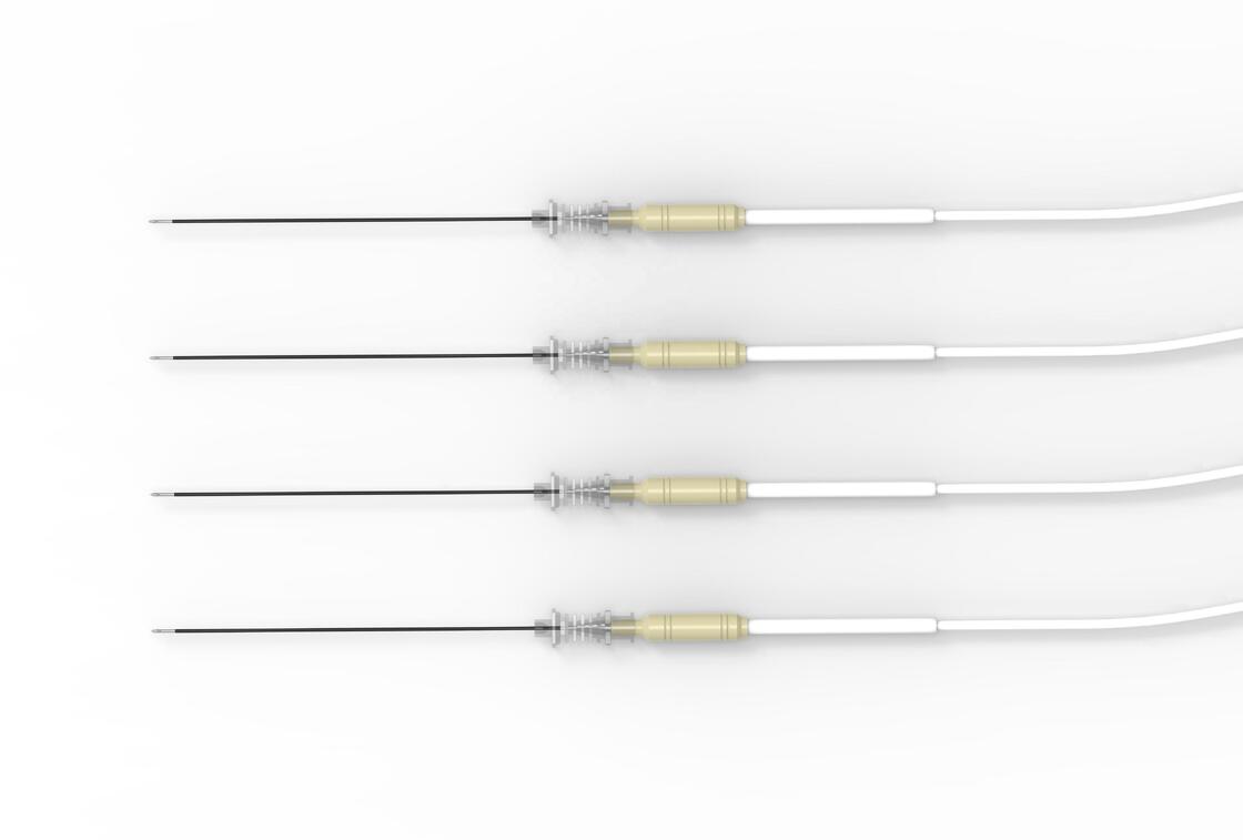Disposable Single Use RF Electrode with Medical-grade Stainless Steel and 2/4mm Adjustable Active Tip for Neuro Thermal Lesion Generator